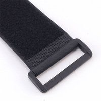 Sangle en nylon auto-agrippante avec boucle en plastique, réutilisable et réglable, pour la gestion des câbles de batterie RC
