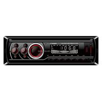 Reproductor de DVD para Auto Multimedia con Panel Desmontable de 1 Din, Estéreo con Bluetooth/DVD/VCD/CD/MP4/MP3/AM/FM