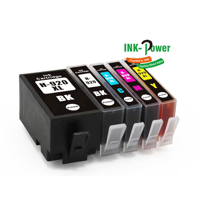 INK-POWER 920 XL 920XL Compatible Color Inkjet Ink Cartridge for HP920 HP920XL HP Officejet 7500A Printer