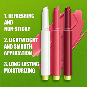 Lápiz <span class=keywords><strong>Labial</strong></span> Hidratante Brillante Personalizado de Marca Privada, 12 Colores, Lápiz <span class=keywords><strong>Labial</strong></span> Mineral Hidratante - Product Image 2