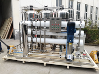 Par heure osmose inverse système de purification de l'eau station de traitement 300 litres par heure bouteille machine de traitement de l'eau filtre