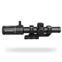 TYPHON 1-8x24IR FFP LPVO Réticule à Premier Plan Focal Tube de 30 mm de Diamètre Optique 10x Grand Angle Lunette de Chasse Télescopique