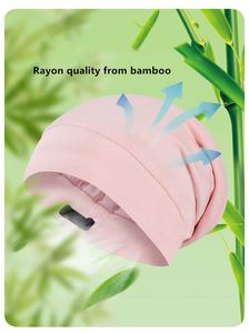 Gorros Ajustables para Dormir con Forro de Satén y Banda Elástica, Gorro Holgado para Cabello Rizado, Regalo Promocional, Comodidad - Product Image 2