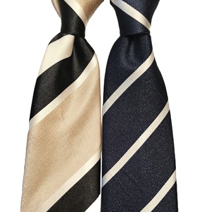 Wholesale 100% Pure Silk Weave Woven Jacquard Stripe Pink <strong>Navy</strong> Wedding Necktie Customization for Men Classic <strong>Ties</strong> - Product Image 1