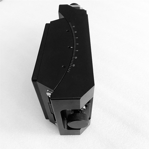 정밀 전동 각오미터 스테이지 로우 백래시 웜-광학 정렬을 위한 기어 앵글 포지셔너 - Product Image 4