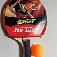 Racchetta da Ping Pong Jieling di Alta Qualità con Impugnature Orizzontali/Verticali/Penhold, Base in Legno di Pioppo a 6/7/5 Strati, Peso 200g