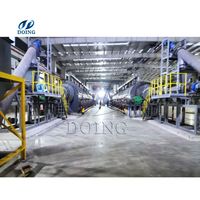Machine de pyrolyse de pneus entièrement continue automatique du groupe DOING expédiée aux États-Unis