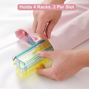 Sac de rangement pliable en velours rose doux, moderne et luxueux, écologique, avec cordon de serrage, 2 compartiments, pour 4 jeux de Mahjong – Vente chaude - Product Image 6