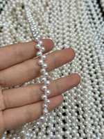 Perles d'eau douce naturelles blanches Edwin, qualité AAAAA, 4,5-5 mm, presque rondes, brillantes, exquises, perles en vrac pour la fabrication de bijoux