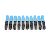 Conector de fibra óptica Solución FTTH SC/UPC Conector rápido Cable de conexión de boca de cocodrilo de fibra óptica de alta calidad