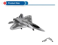 4CH EPP avion F22 rc avion prêt à voler 2.4GHz télécommande modèle d'avion jouet facile à voler rc planeur pour enfants débutants
