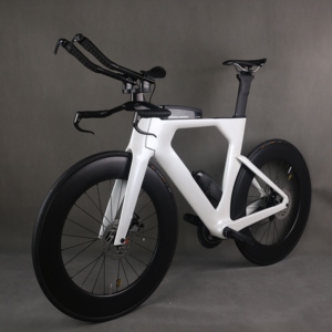 Bicicleta Completa de Contrarreloj y Triatlón FM-TT912 con Frenos de Disco, Grupo <span class=keywords><strong>Ultegra</strong></span> <span class=keywords><strong>R8000</strong></span>, Juego de Ruedas de Carbono, 22 Velocidades - Product Image 4
