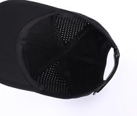 Casquette de baseball sportive unisexe HG à séchage rapide, 6 panneaux en maille, réfléchissante, hydrofuge, écologique, broderie 3D
