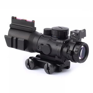 SPINA Hunting Optics 4x32 Aluminum Alloy Fully Multi-Coated Spotting <strong>Scope</strong> Fiber Optic Sight Dual Illuminated Compact Design For - Product Image 1