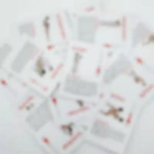 Dormitorio batalla adulto pareja sexual juego fiesta amor postura Sexy tarjeta juguete sexual - Product Image 5