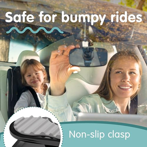 Espejo Retrovisor para Bebé Orientado hacia Adelante Onco - Espejo para Coche con Clip para Bebé, Espejo para Asiento de Coche Orientado hacia Adelante - Product Image 5