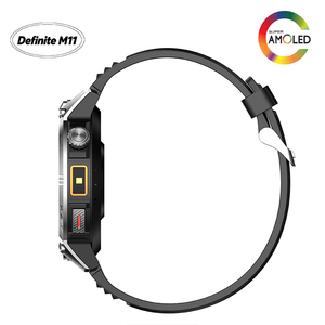 นาฬิกาสมาร์ทวอทช์กีฬากลางแจ้ง GPS รุ่น M11-304 หน้าจอ TFT 1.7 นิ้ว แบตเตอรี่ความจุสูง 800mAh กันน้ำ 1ATM พร้อมไฟฉาย ปรับแต่งได้ สั่งซื้อจำนวนมากได้ - Product Image 6