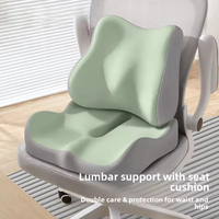 Coussin de siège ergonomique en mousse à mémoire de forme pour le soulagement des douleurs dorsales, sciatiques, du coccyx, de l'arthrose du coccyx et de la prostate – Respirant et le plus vendu