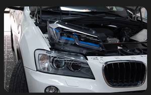 Фары для BMW X3, светодиодные, с линзой-проектором, 2010-2013, F25, фары головного света, сигнальные фонари, дневные ходовые огни, автомобильные аксессуары - Product Image 5