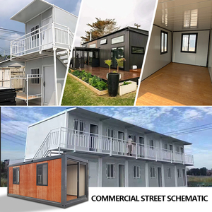 China Detachable Modern 3 Bedroom Tiny Modular Folding Container Eco-friendly Foldable Home Office Building Supermarket - Product Image 4