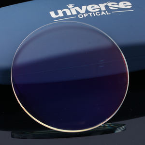 Base blanca Nueva llegada 1,56 Lentes de vidrio de base transparente de baja reflexión Lentes de bloqueo de luz azul óptica - Product Image 2