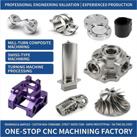 Servicio de Mecanizado CNC Personalizado OEM, Tipo Suizo, Componentes Electrónicos de Precisión, Fresados y Torneados