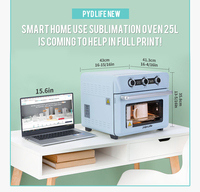 Four à vide 3D PYD Life 2022 RTS 25 L pour gobelets de 20 oz et 30 oz, presse à chaud pour sublimation, four à tasses avec gant de protection