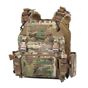 PTg chiến thuật nhanh chóng phát hành Molle vest Nylon chaleco đào tạo ngoài trời đồng phục an toàn nhiệm vụ tấm tàu sân bay - Product Image 1