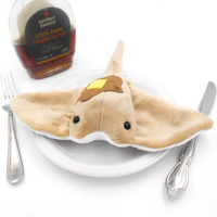 Peluche pour crêpes de mer, Animal en peluche, rayon de nez de vache, jouet en peluche, livraison directe