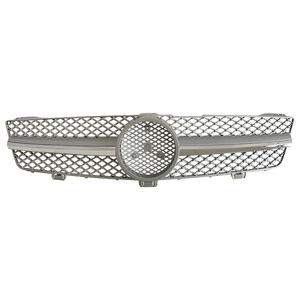 กระจังหน้า Mercedes-Benz W219 แบบแท่งเดี่ยว สีดำ ทำจากพลาสติก ABS อะไหล่เปลี่ยนกันชนหน้า - Product Image 3