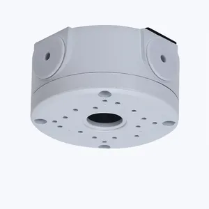 Customized Logo Metal Aluminum Alloy CCTV Surveillance Camera Bracket Accessory Large Storage for Hide Excess Wires