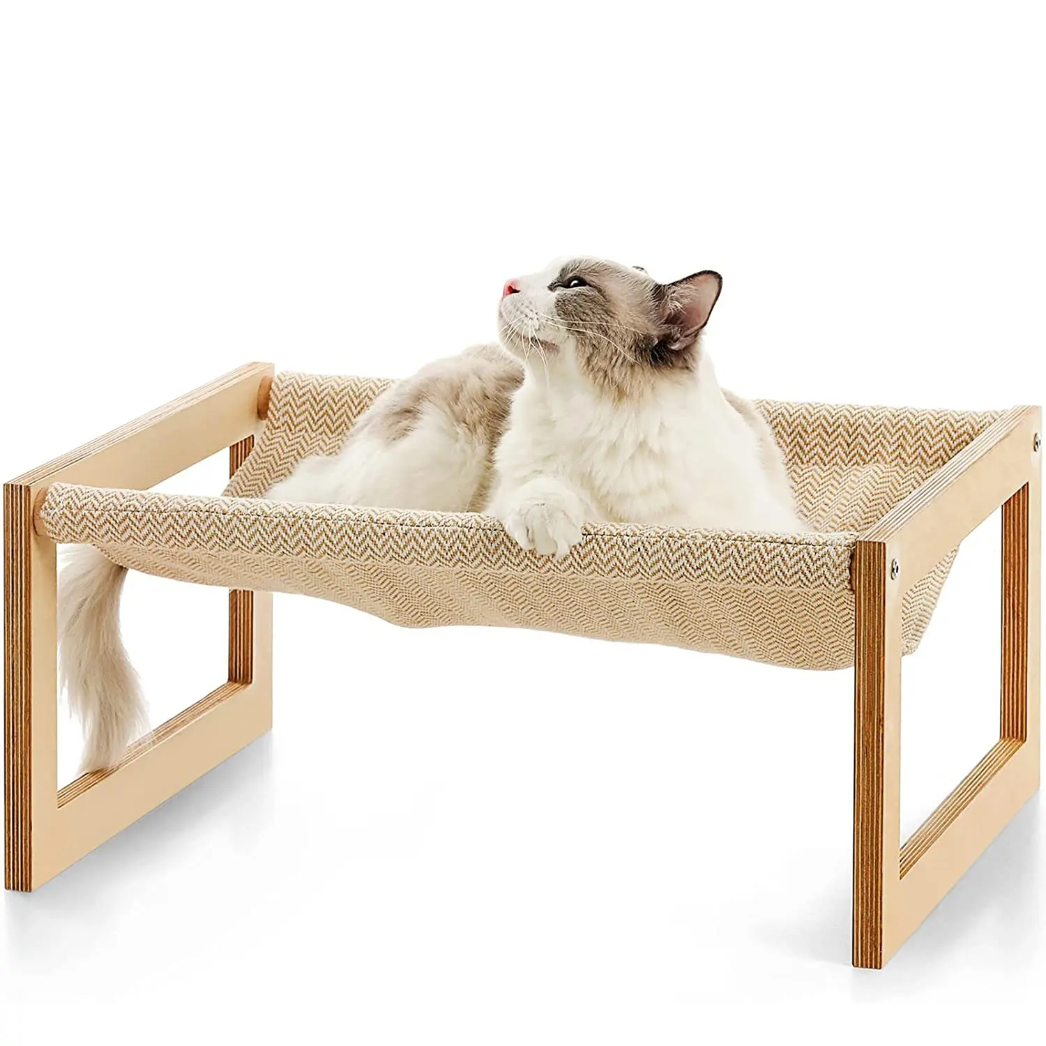 New Moon Cat Swing Chair Kitty Hammock Bed Cat Furniture Gift for Your Cat or Toy Dog