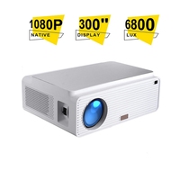 Projecteur vidéo de film Home Cinema le plus chaud avec lampes LED de support vidéo 1920*1080P et 4K