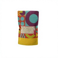 Sachet refermable personnalisé en BOPP de qualité alimentaire, emballage plastique pour aliments, pochette verticale pour thé, snacks, bonbons, compatible Ziplock