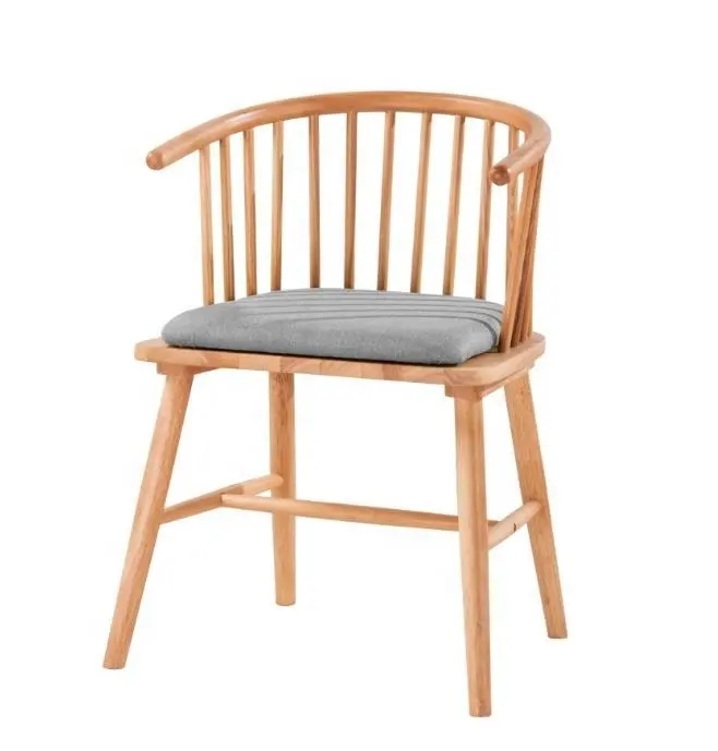Скандинавская мебель из массива дерева для ресторана, простой новый дизайн, укладка, обеденный стул Winsor