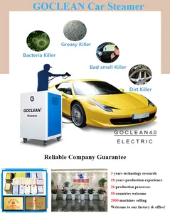 Macchina Lavaggio Auto Portatile GOCLEAN con Vapore e Disinfezione Batterica - Product Image 3