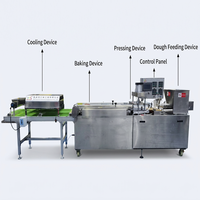 Machine automatique de fabrication de pain plat, ligne de production de tortillas, en acier inoxydable, avec alimentation, division, pressage, cuisson et refroidissement de la pâte