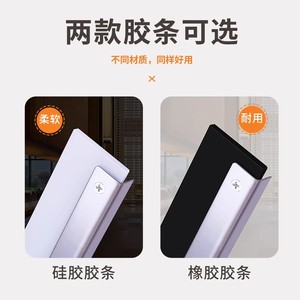 Silicone Floor Squeegee Stainless Steel Handle Durable For Floor <b>Cleaning</b> Kitchen Sanitation - Product Image 5