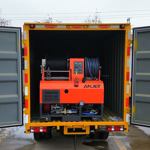 AMJET 200 bar 18 gpm <span class=keywords><strong>Bon</strong></span> <span class=keywords><strong>rapport</strong></span> <span class=keywords><strong>qualité</strong></span>-<span class=keywords><strong>prix</strong></span> Pompe allemande Machine de nettoyage de tuyaux Nettoyeur de drains Nettoyeur de canalisations Machine à jet pour canalisations - Product Image 5