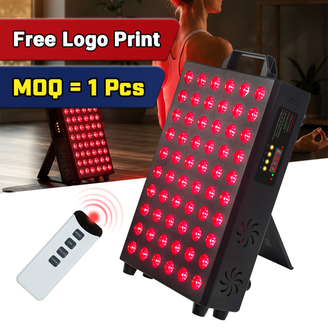 95W Red Light Therapy Panel 60 Dual Chip LEDs 660nm 850nm Infrared LED Light Therapy Device 3 Mode Remote Control OEM ODM
