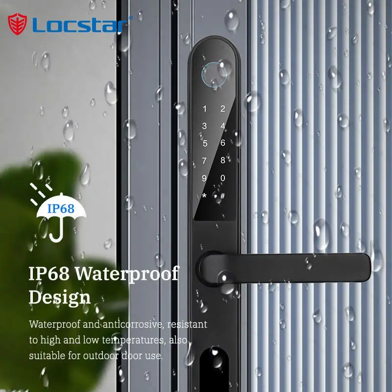 aluminum digital door lock