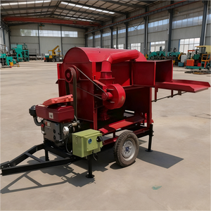 Çiftlik kullanımı için pirinç buğday darı Sorghum soya için en çok satan otomatik besleme 125 Model harman tahıl harman makinesi - Product Image 5