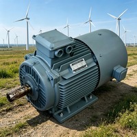 Éolienne verticale silencieuse Enning avec protection IP68, 48Vac-1140Vac, 5kW, générateur à aimant permanent, classe d'isolation H