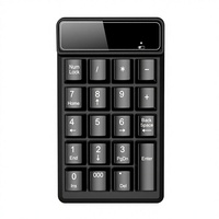 Clavier numérique suspendu sans fil à 19 touches pour ordinateur portable et tablette, idéal pour la comptabilité financière