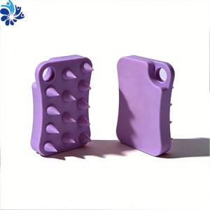 Cepillo de silicona para masaje del cuero cabelludo con cerdas suaves para el cuidado del cabello y la relajación - Product Image 5