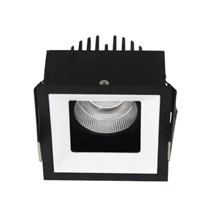 HUAYING popüler ürün spot Ip20 spot gömme Intechangeable reflektör 10 15 W aşağı ışıkları