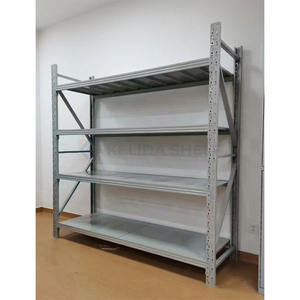 Middelzware Longspan Stalen Opbergrek Industriële Metalen Rekken Voor Magazijngebruik En Reserveopslagplanken Voor Auto-Onderdelen - Product Image 4