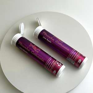 Tubo de Plástico para Cigarrillos de 98 mm, 109 mm, 116 mm, con Tapa Abatible, Personalizado, Resistente a Niños, con Etiqueta - Product Image 3