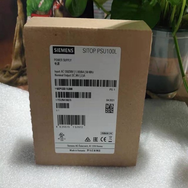 New and Original 6EP13321LB00 stabilized power supply in 120230V AC out 24V 25A Stock in Warehouse