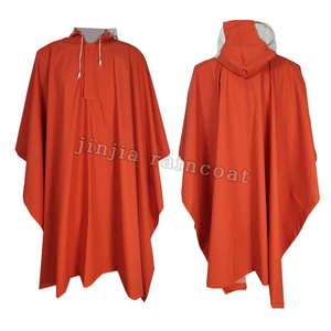Custom PVC Polyester Farm Outdoor Work Waterproof <strong>Raincoat</strong> Rider <strong>Rubber</strong> Rain Poncho Cape Heavy Duty Rain Coat <strong>for</strong> Men <strong>Woman</strong> - Product Image 5